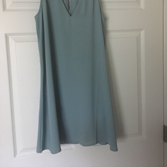 Baby Blue High Low Dress - Picture 2 of 2